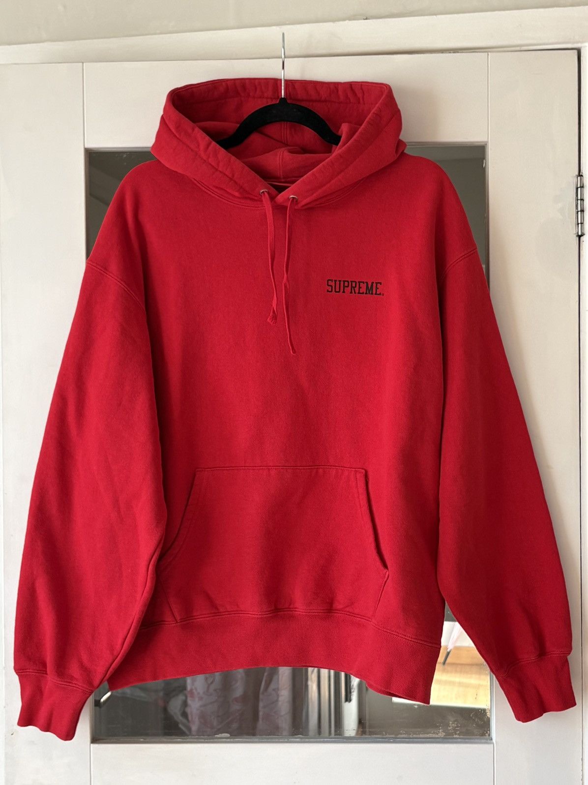 Supreme Supreme "Doggs 4 Life" Hooded Sweatshirt Red Size US M / EU 48-50 / 2 - 1 Thumbnail