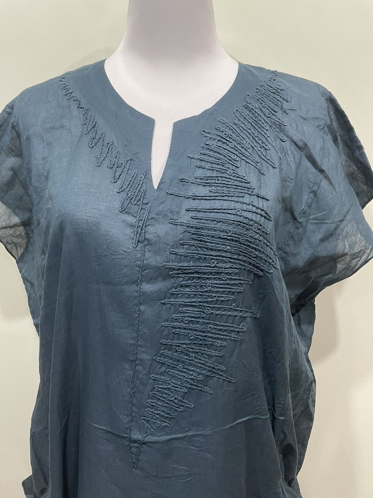 Issey Miyake Vintage Plantation Dress Size M / US 6-8 / IT 42-44 - 3 Thumbnail