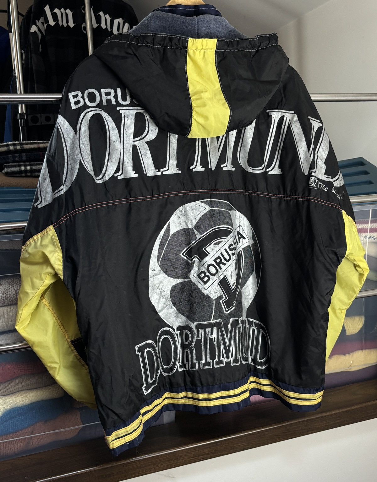 Vintage Borussia Dortmund Vintage Rare BVB Jacket Soccer Football Size US L / EU 52-54 / 3 - 8 Thumbnail