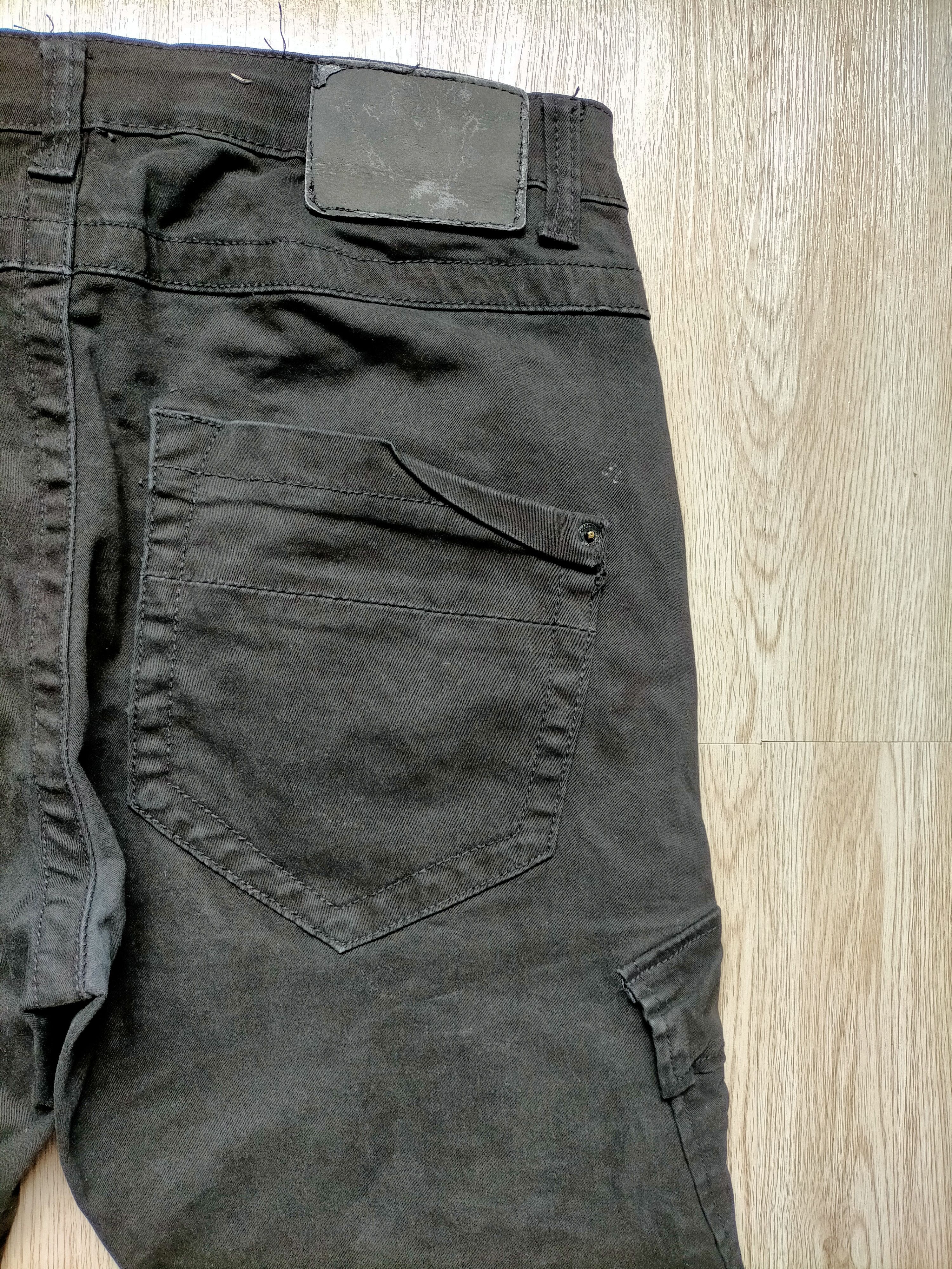 If Six Was Nine × Japanese Brand Smugglers Moon Multipocket zipped Bondage Punk Stretch Cargo Size US 33 - 11 Thumbnail