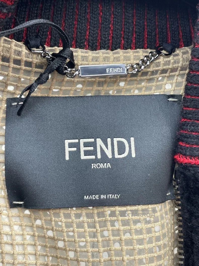 Fendi Fendi Heavyweight Patchwork Fur Blazer Jacket Size XS / US 0-2 / IT 36-38 - 7 Thumbnail