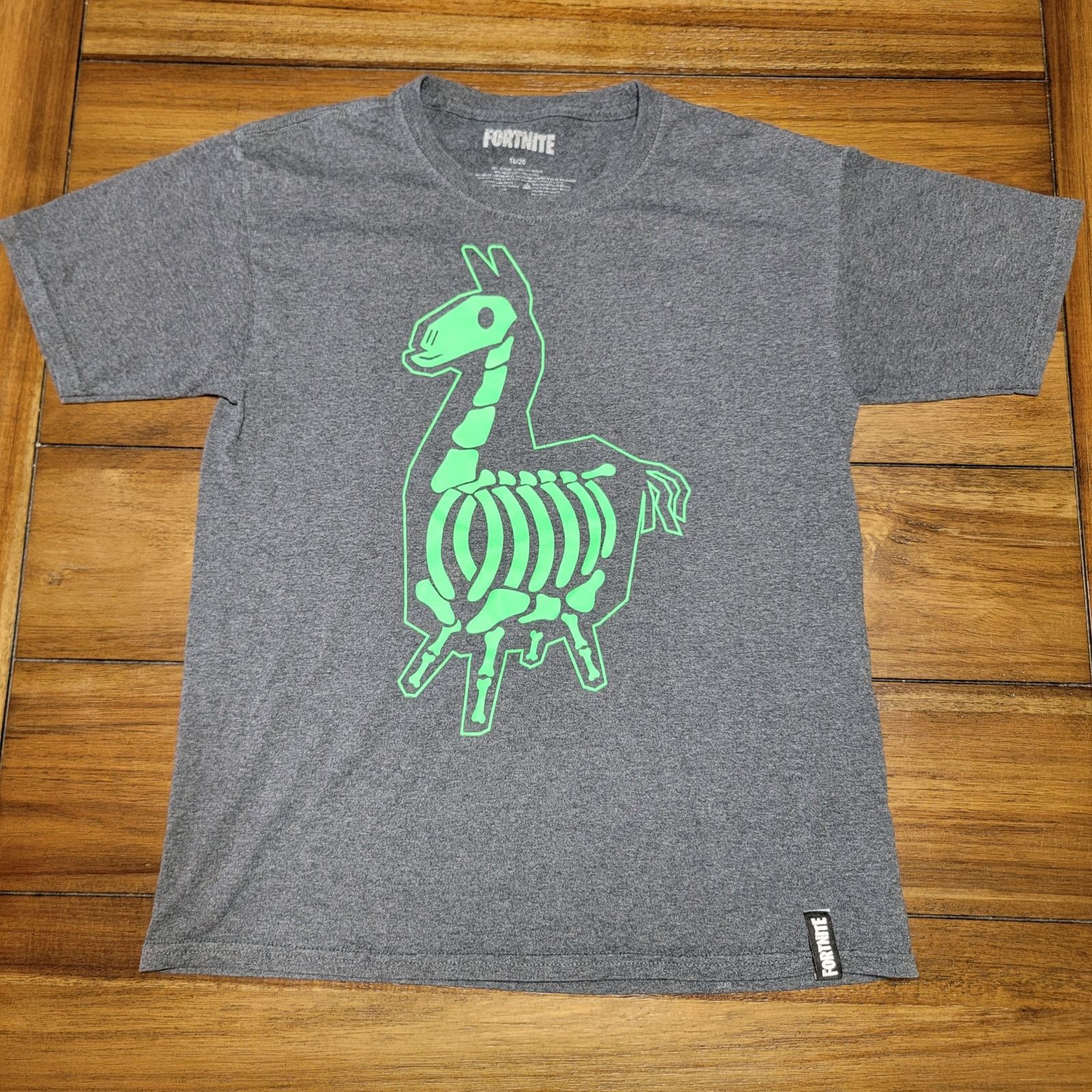Other Fortnite Dark Grey Unisex Tee X-Ray Llama - Size Small Size US S / EU 44-46 / 1 - 1 Thumbnail