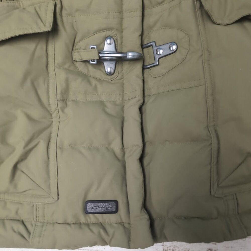Oakley Oakley Women's Quilted Puffer Snow Winter Parka Light Olive Size M / US 6-8 / IT 42-44 - 2 Thumbnail