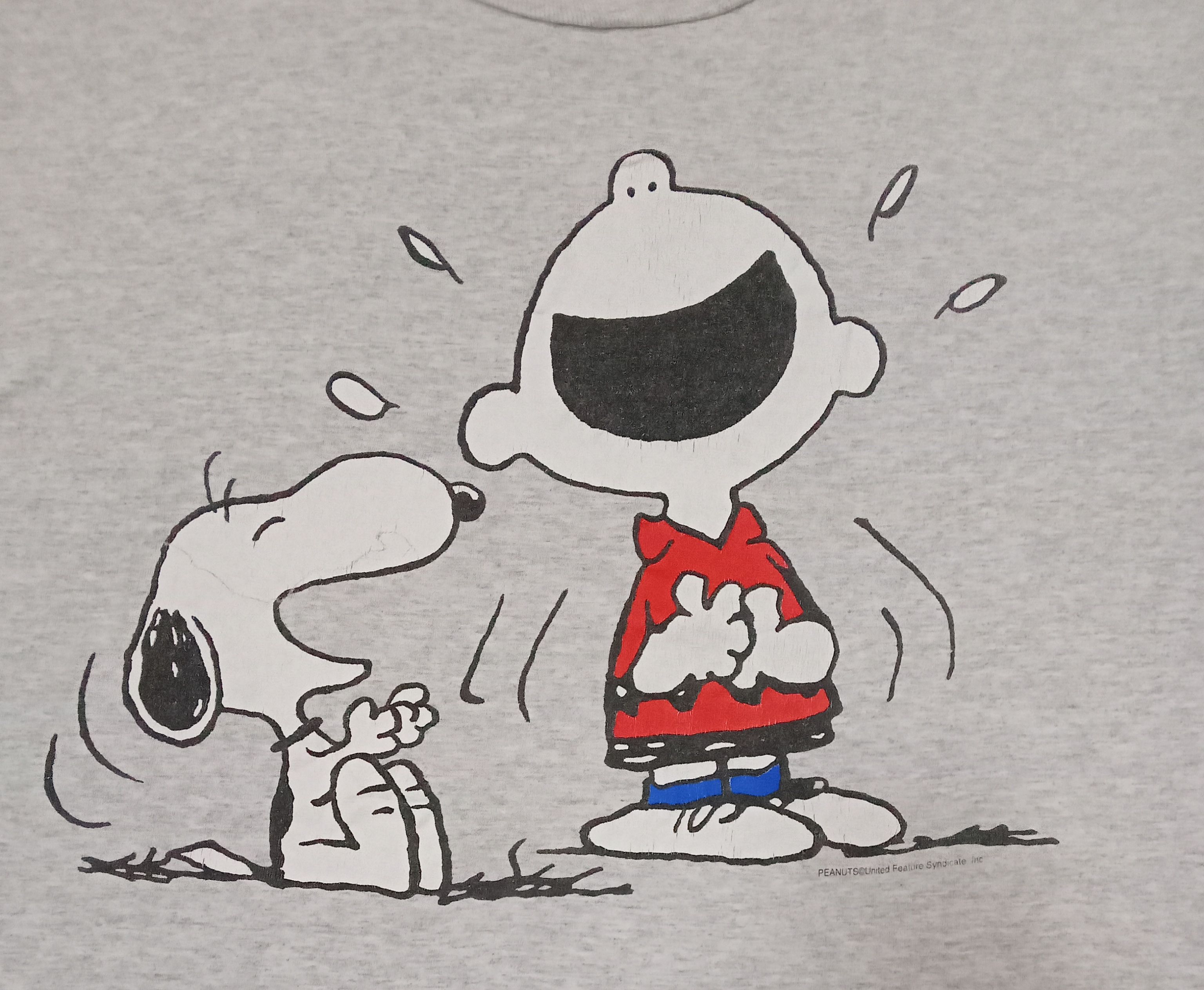 Peanuts × Vintage Peanuts Snoopy Vintage T Shirt Size US L / EU 52-54 / 3 - 2 Thumbnail