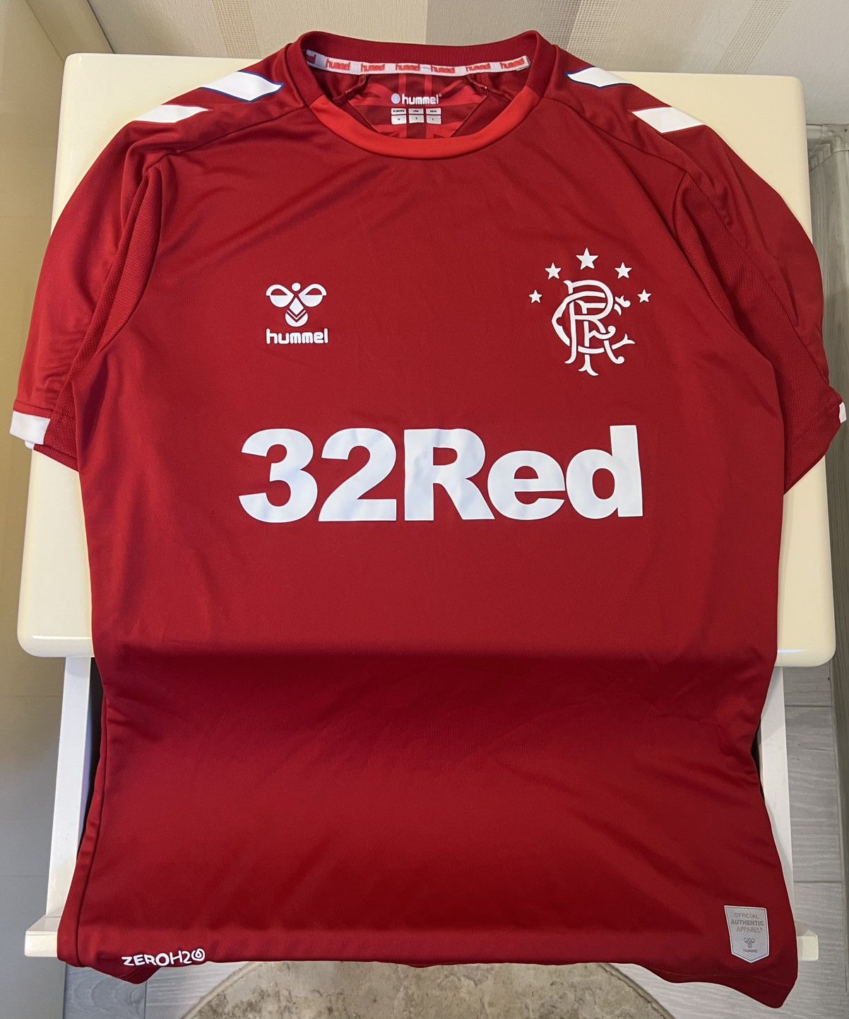 Hummel Rangers 2019/20 Third Shirt Football Soccer Jersey Hummel Size US M / EU 48-50 / 2 - 1 Thumbnail