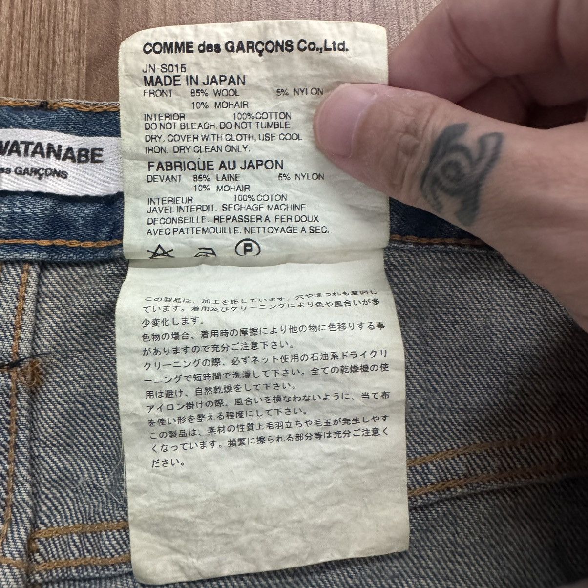 Junya Watanabe Junya Watanabe Wool Skirt Size 32" / US 10 / IT 46 - 7 Thumbnail