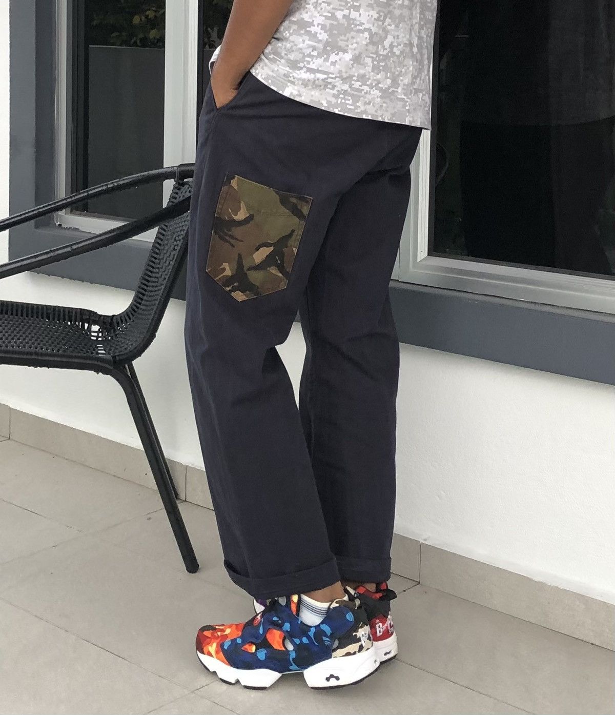 Comme des Garcons AD2018 Junya Watanabe Comme des Garçons Army trouser pants Size US 32 / EU 48 - 5 Thumbnail