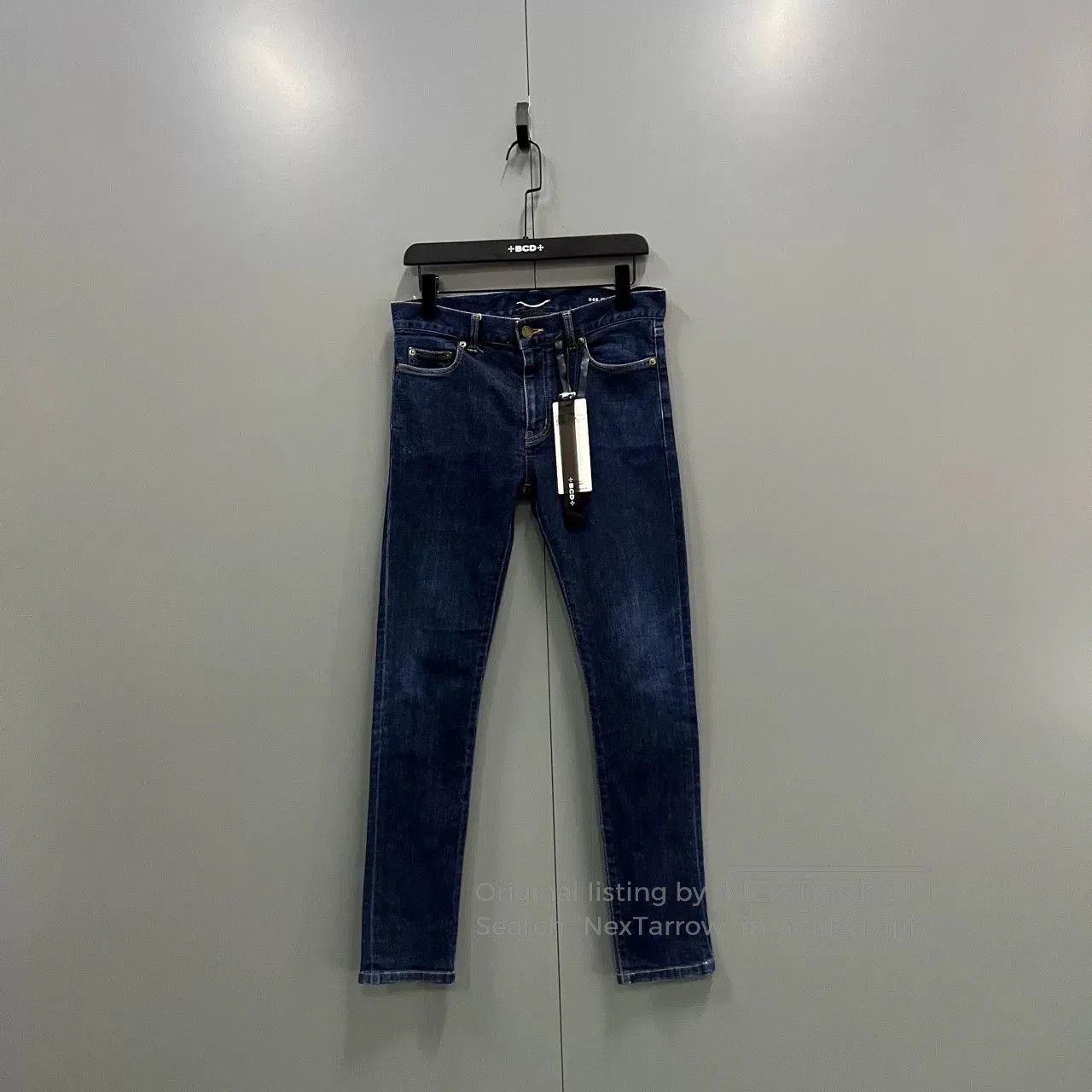 Saint Laurent Dark Blue Denim Pants Size 30.