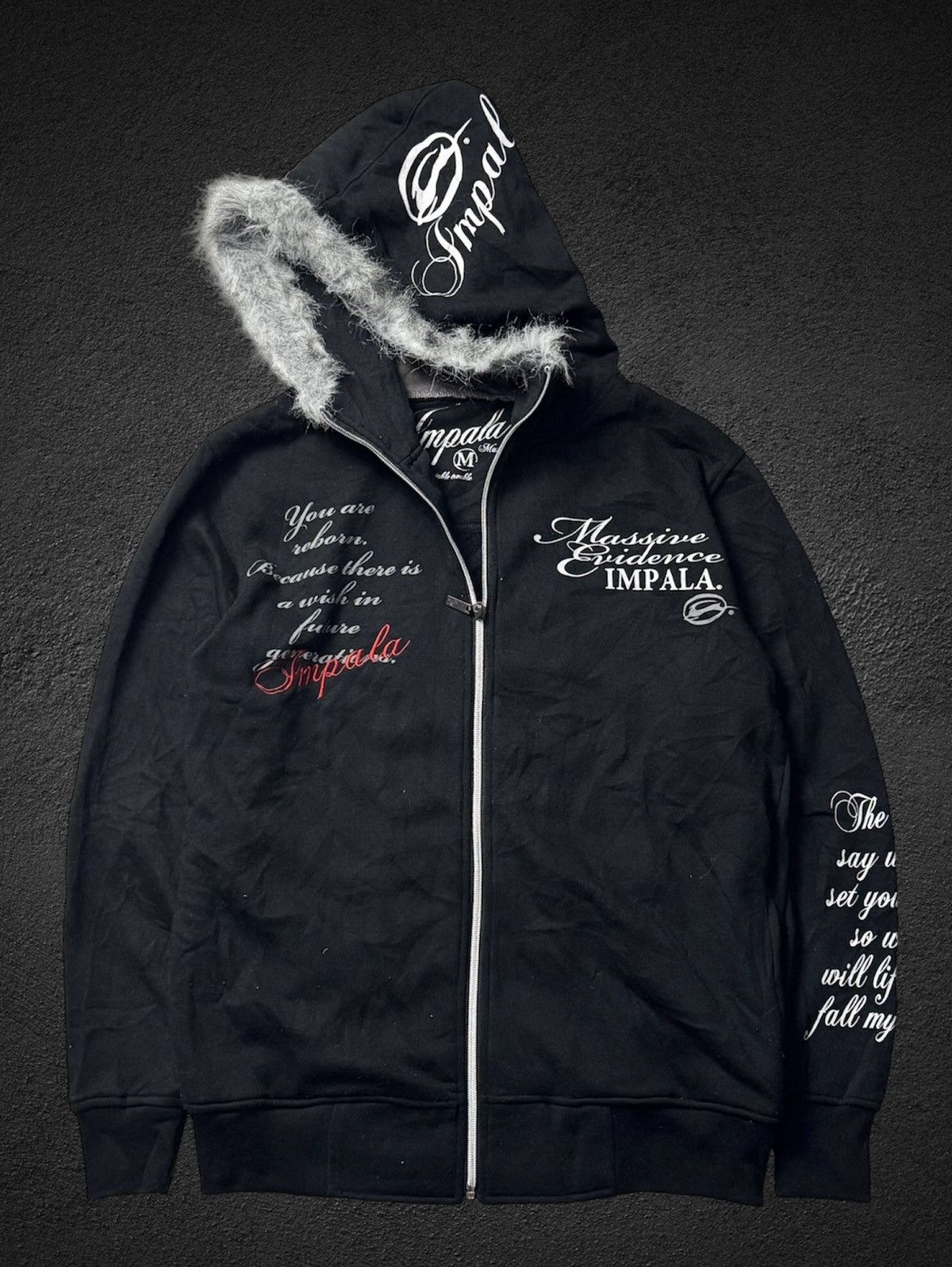 Japanese Brand FUR HOODED IMPALA POEM JAPANESE LGB STYLE Size US M / EU 48-50 / 2 - 1 Thumbnail