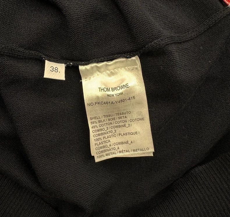 Thom Browne Thom Browne Black cardigan Size XS / US 0-2 / IT 36-38 - 6 Thumbnail