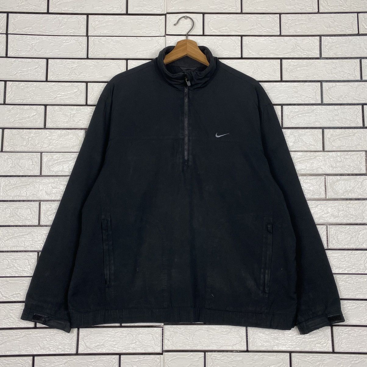 Nike 📌Vintage Half Zipper Jacket Nike Golf Size US M / EU 48-50 / 2 - 2 Thumbnail