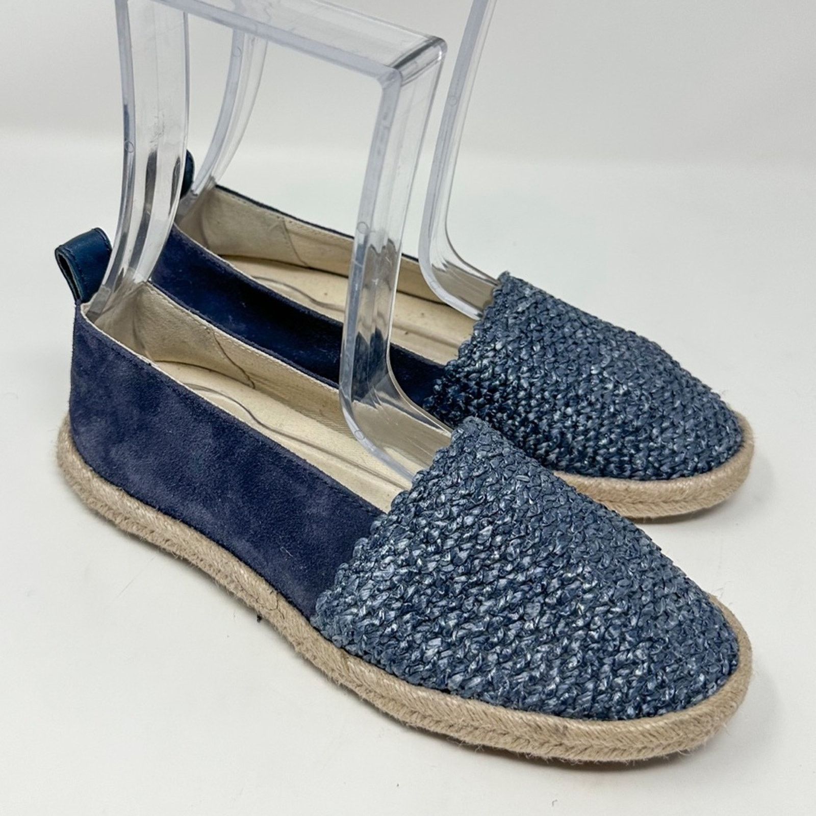 Geox Geox Modesty Blue Suede Espadrille Flats, NEW, Size 5 Size US 5 / IT 35 - 7 Thumbnail