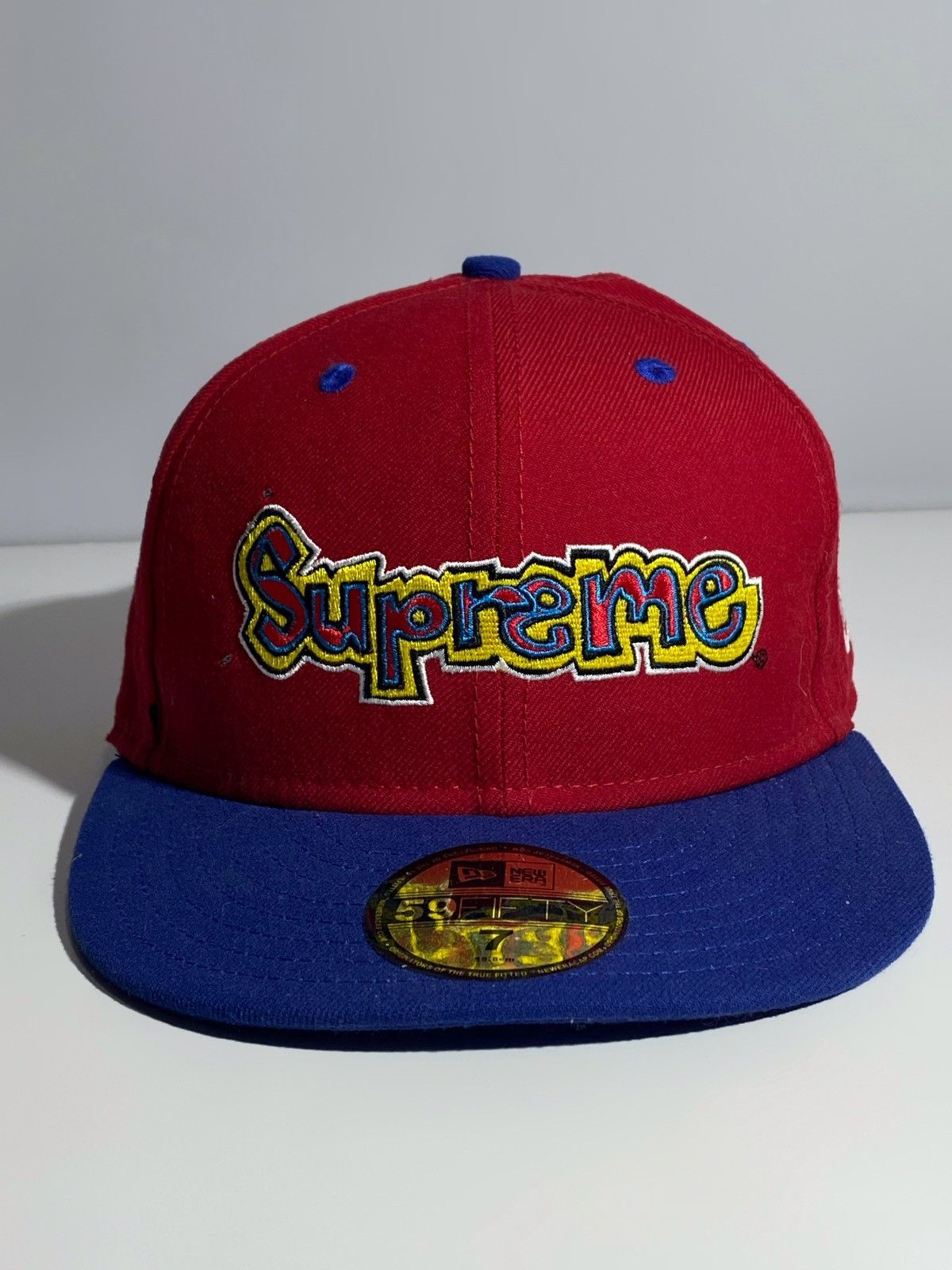 Supreme Supreme Gonz Logo New Era Hat Natural 7 1/8 | Grailed