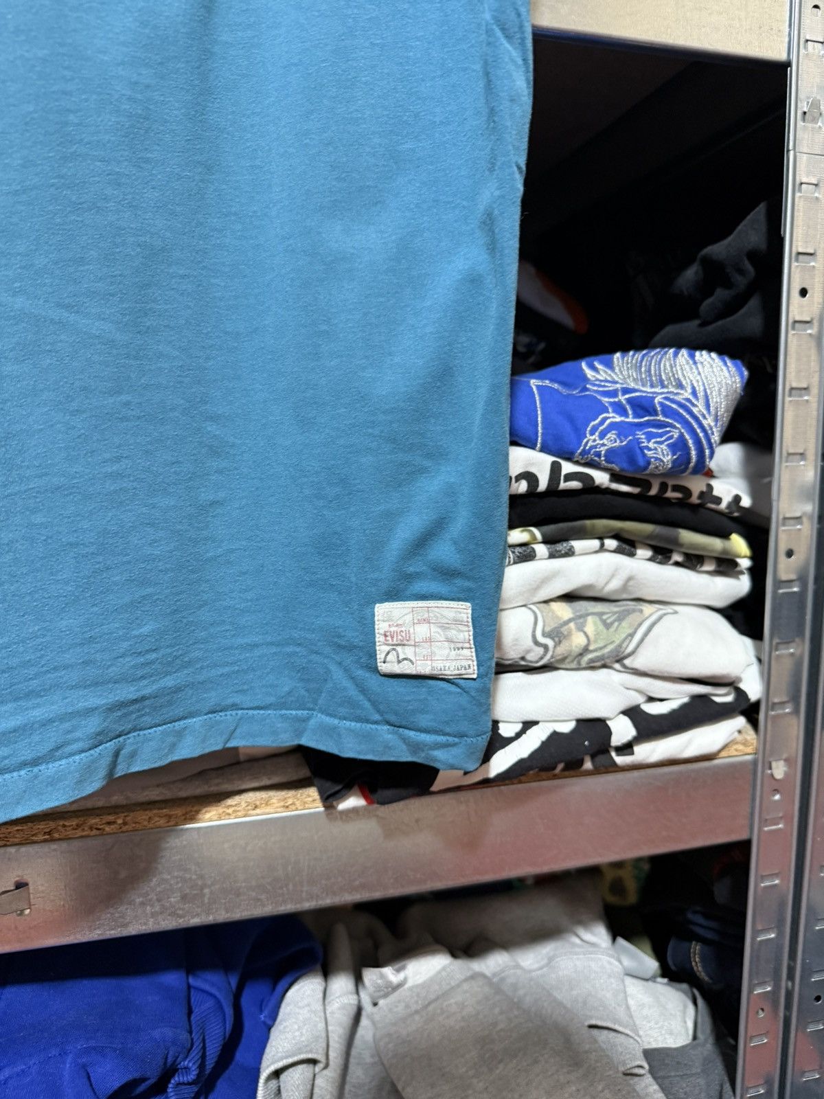 Evisu Y2K Vintage Evisu Small Logo Bird Logo Opium T-shirt Hype Size US XL / EU 56 / 4 - 6 Thumbnail