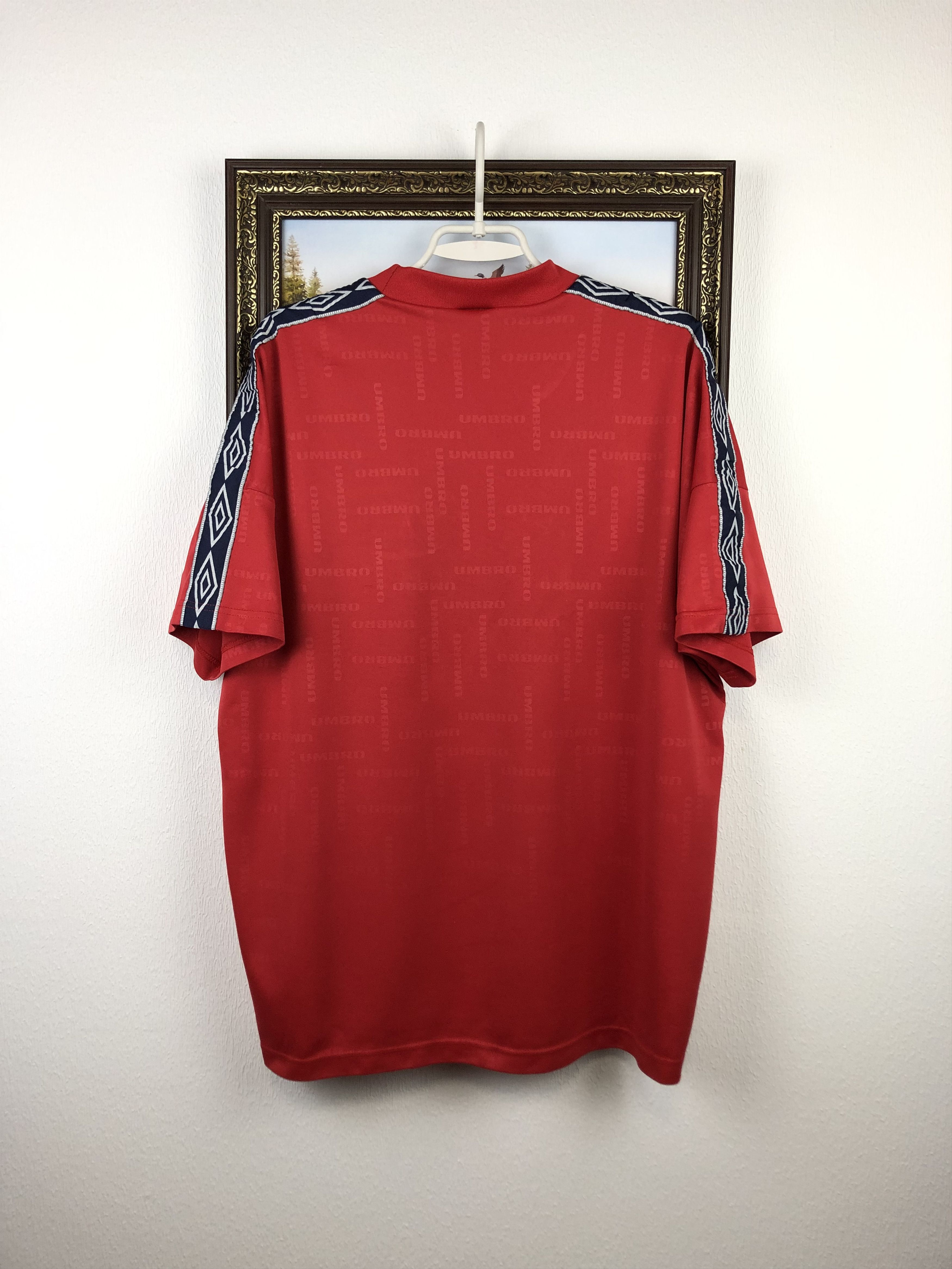 Vintage Vintage Manchester United Template Shirt Soccer Jersey Size US XXL / EU 58 / 5 - 12 Thumbnail