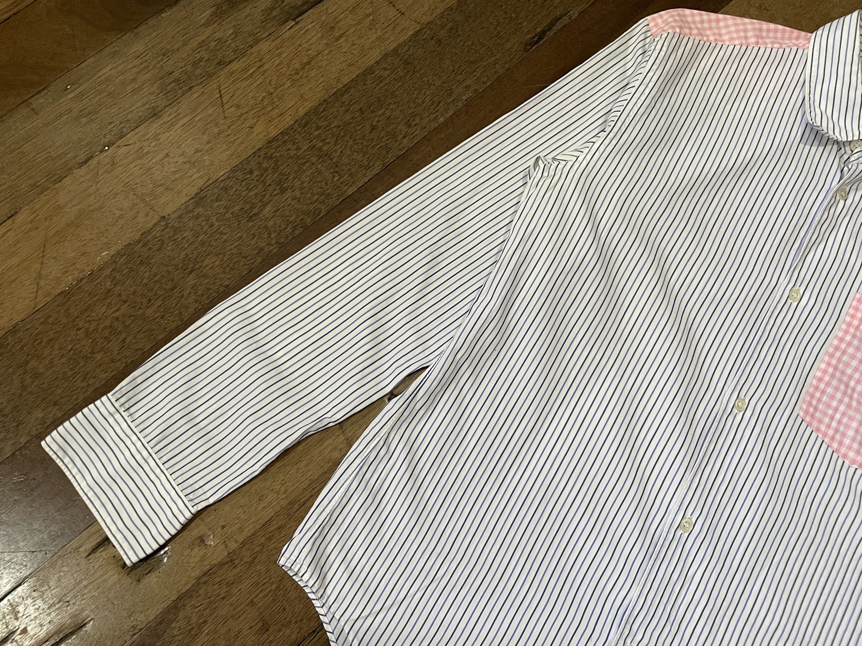 Comme des Garcons × Comme des Garcons Homme Deux CDG Homme Deux - Stripe / Checked - AD2013 Size US S / EU 44-46 / 1 - 4 Thumbnail