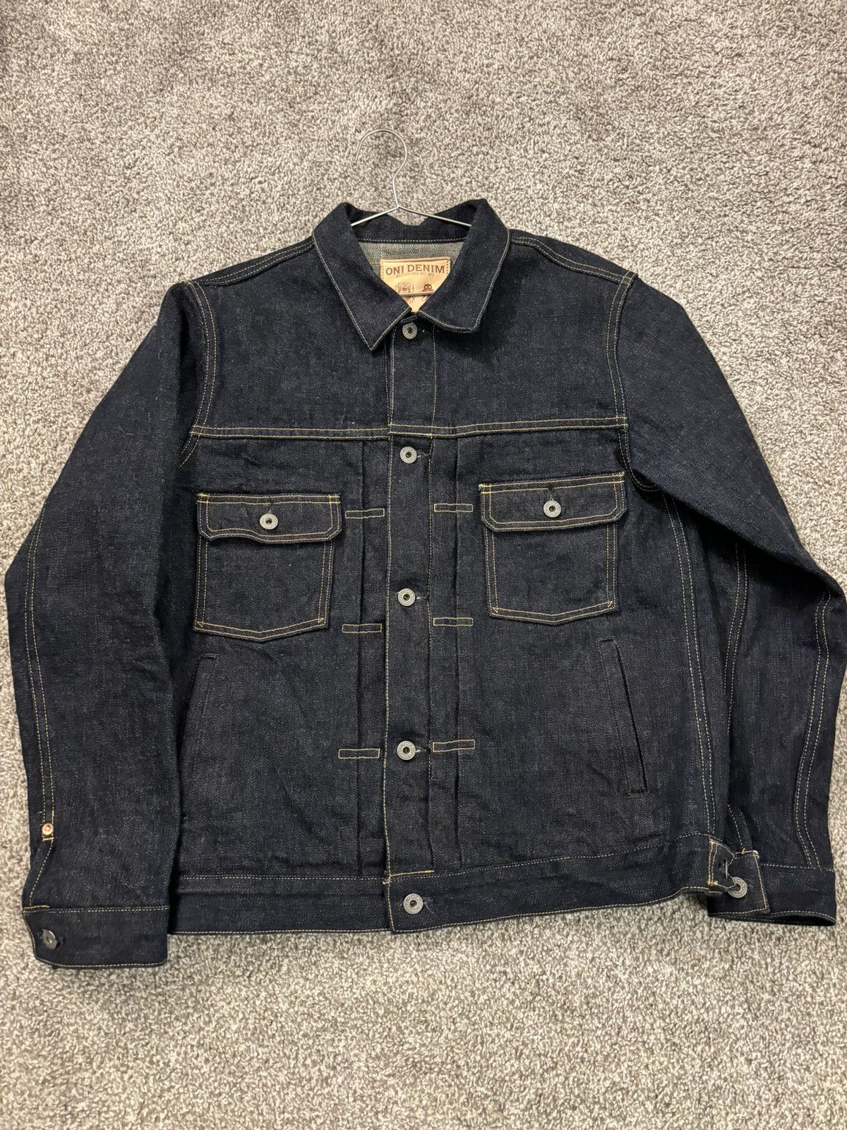 Oni denim jacket best sale