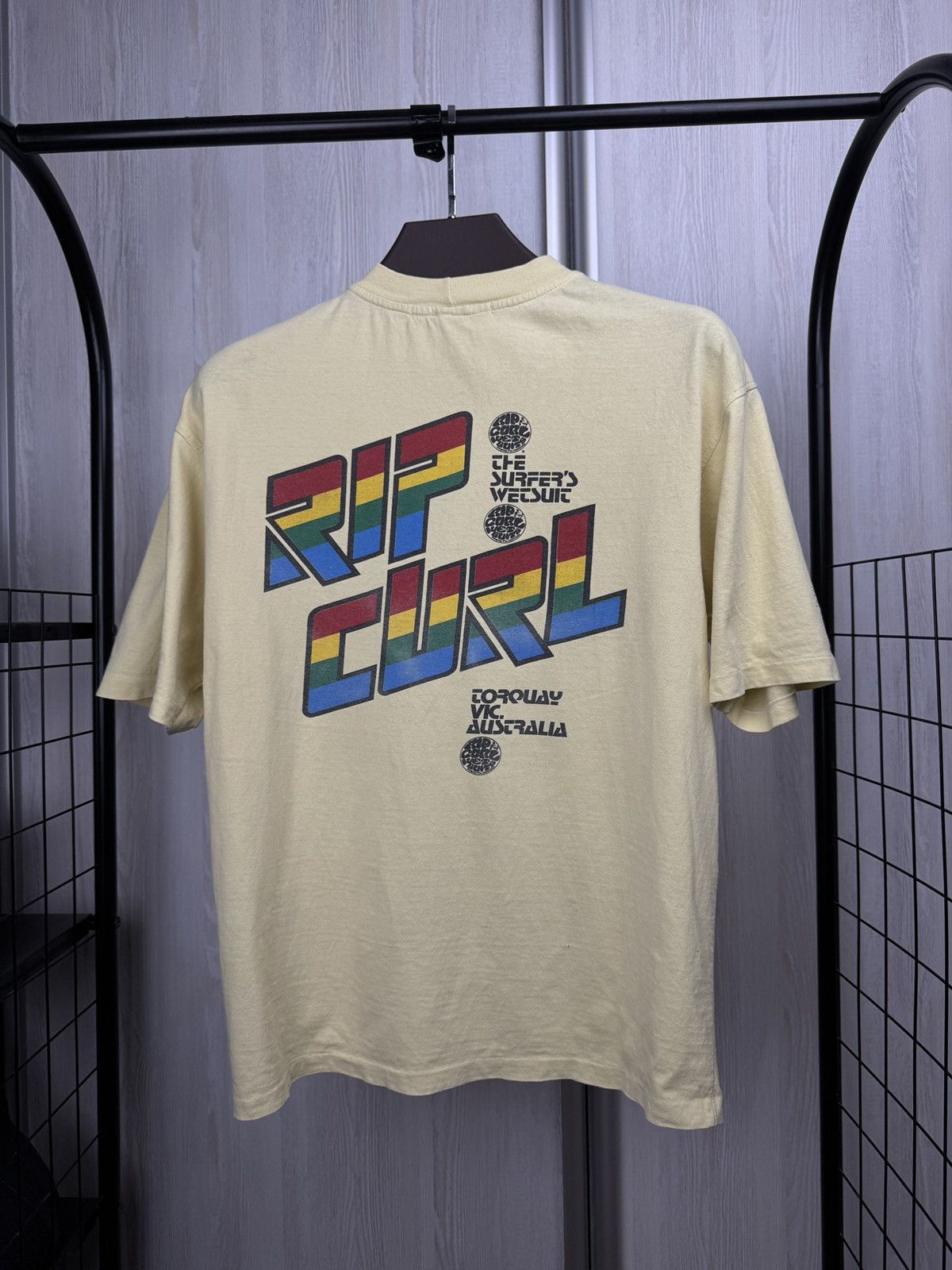 Rip Curl vintage 90s Wet Suits Australia single stitch tee
