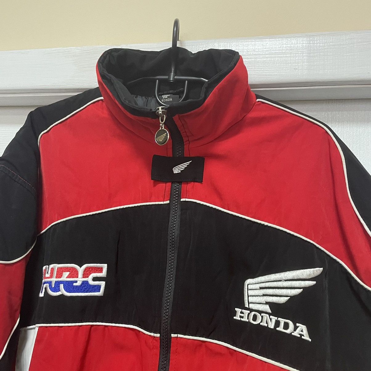 Honda × Vintage Vintage Racing Jacket Honda Team F1 NASCAR bomber moto hrc Size US XL / EU 56 / 4 - 3 Thumbnail