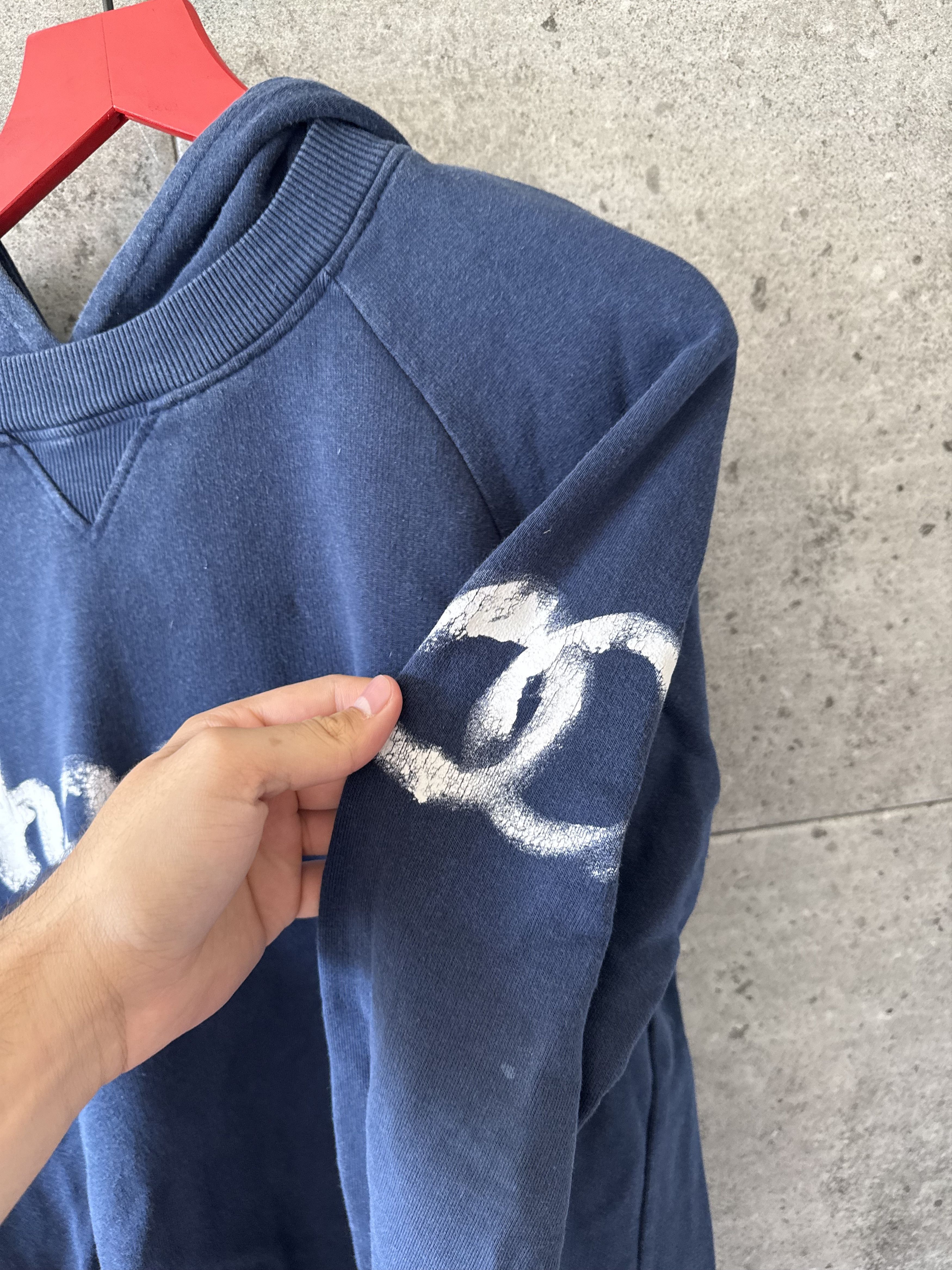 Chanel Chanel fw 13 paint double c hoodie Size US M / EU 48-50 / 2 - 4 Thumbnail