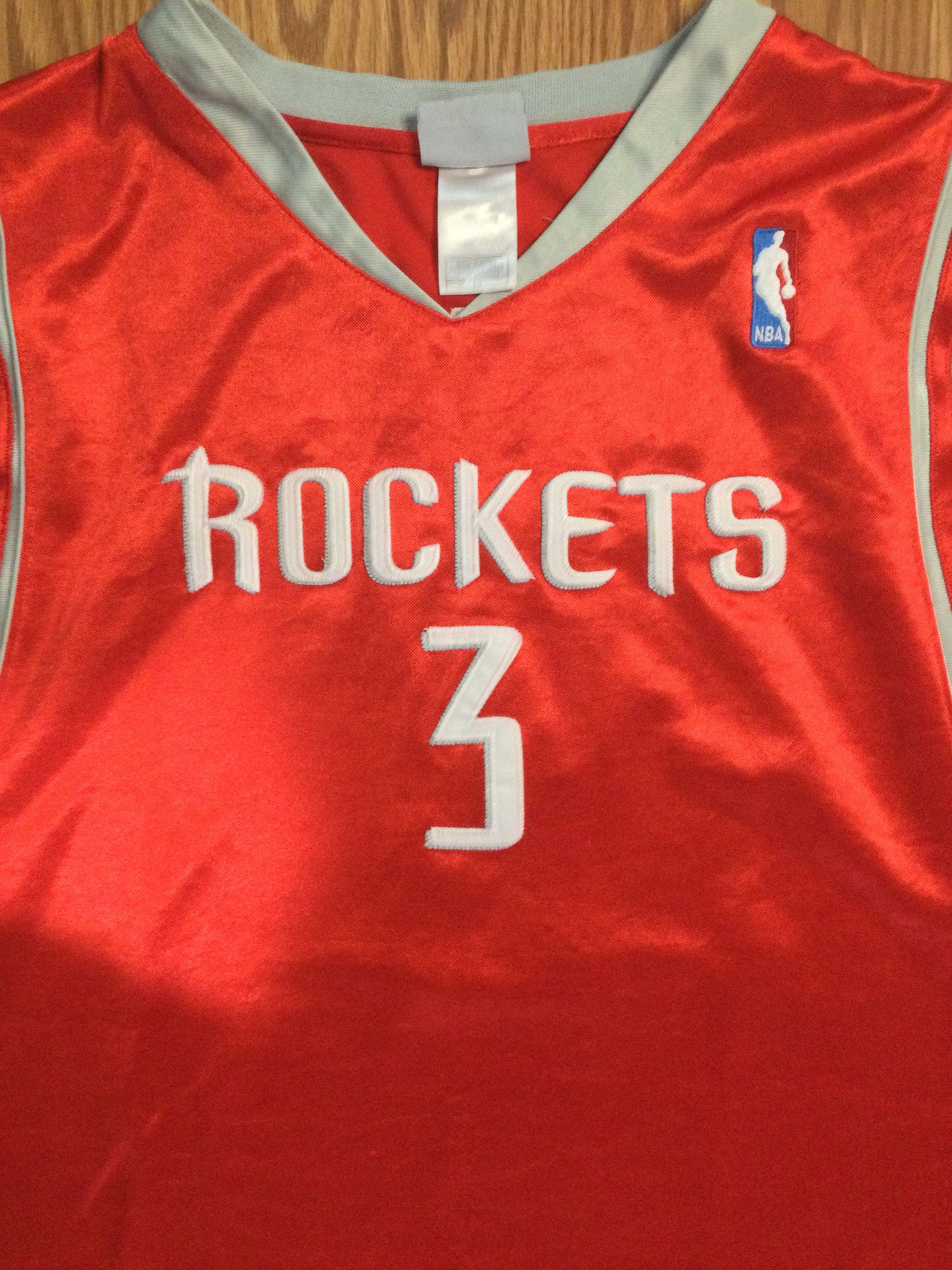Reebok Authentic Houston Rockets Steve Francis Reebok NBA Jersey Size US XXL / EU 58 / 5 - 3 Thumbnail