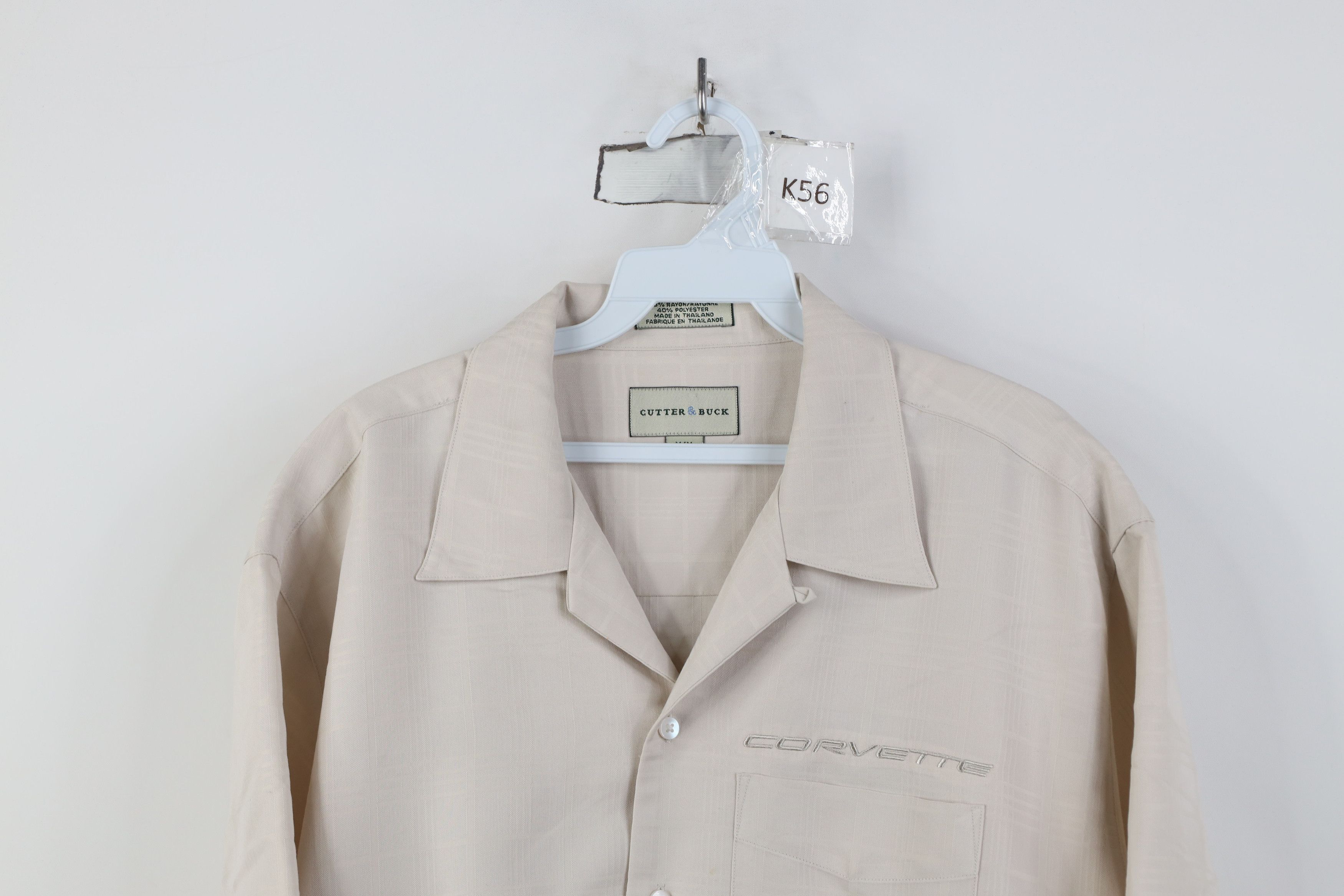 Vintage Vintage 90s Y2K Corvette Racing Short Sleeve Button Shirt Size US M / EU 48-50 / 2 - 2 Thumbnail