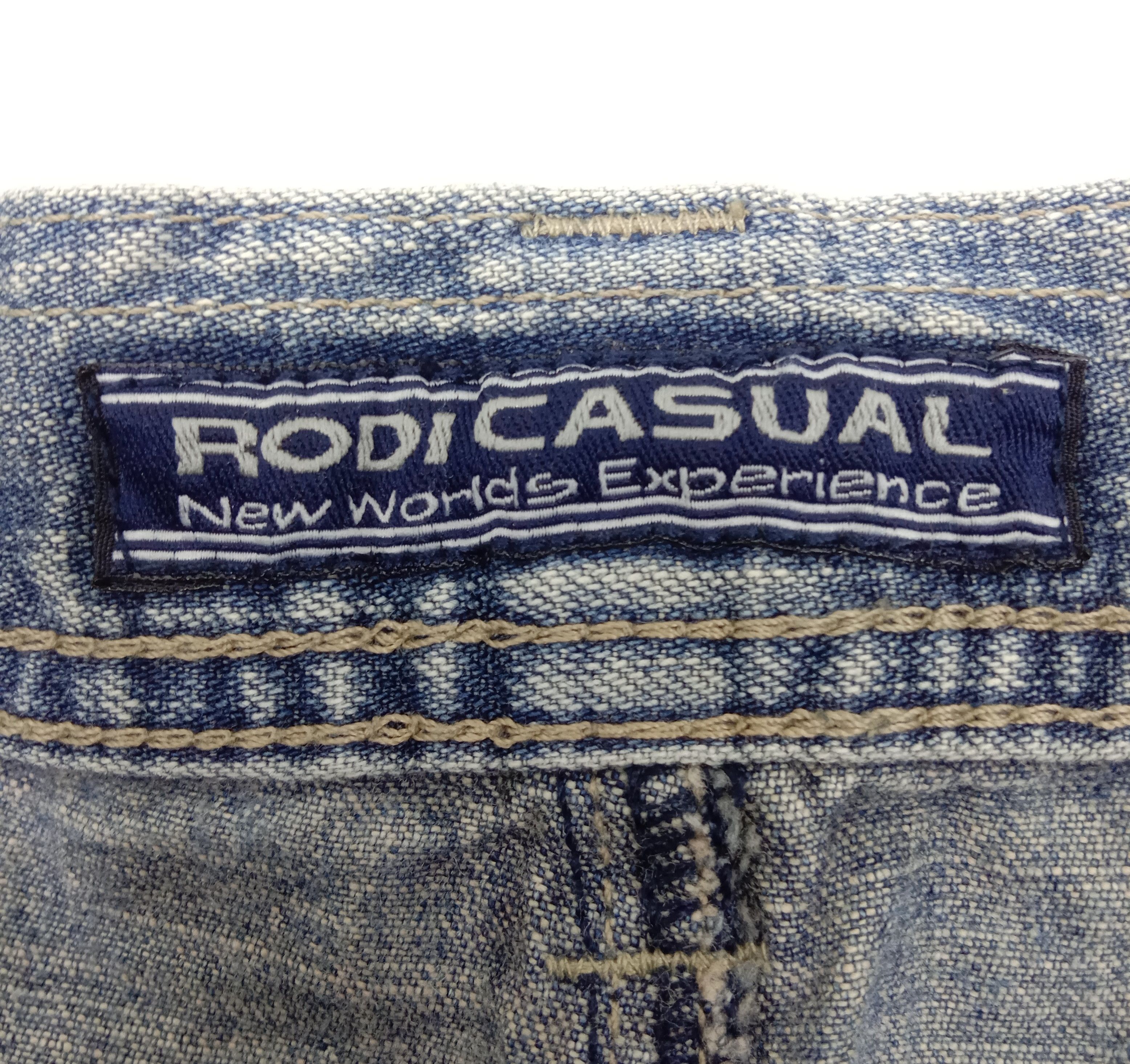 Japanese Brand Baggy Jeans Vintage Japanese Multi Pocket Wide Denim Size US 31 - 17 Thumbnail