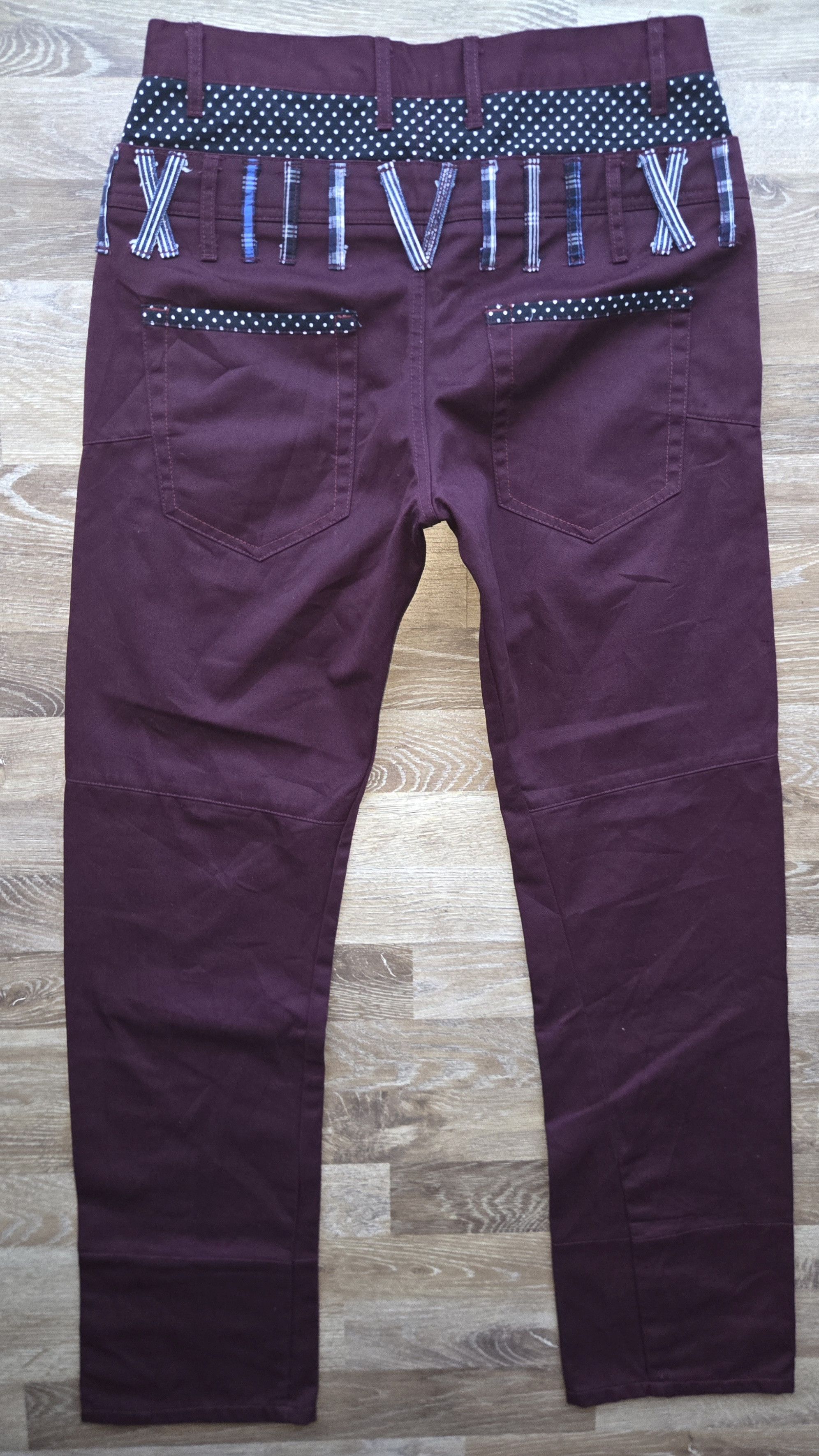 Japanese Brand Vtg y2k Gilevans Brand Punk Bondage Multi Zipper Cargo Pants Size US 31 - 2 Thumbnail
