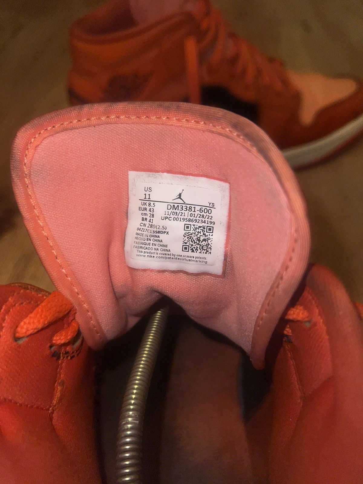Jordan Brand Jordan 1 Retro High OG Shattered Backboard 3.0 Size 9.5 Size US 9.5 / EU 42-43 - 12 Thumbnail