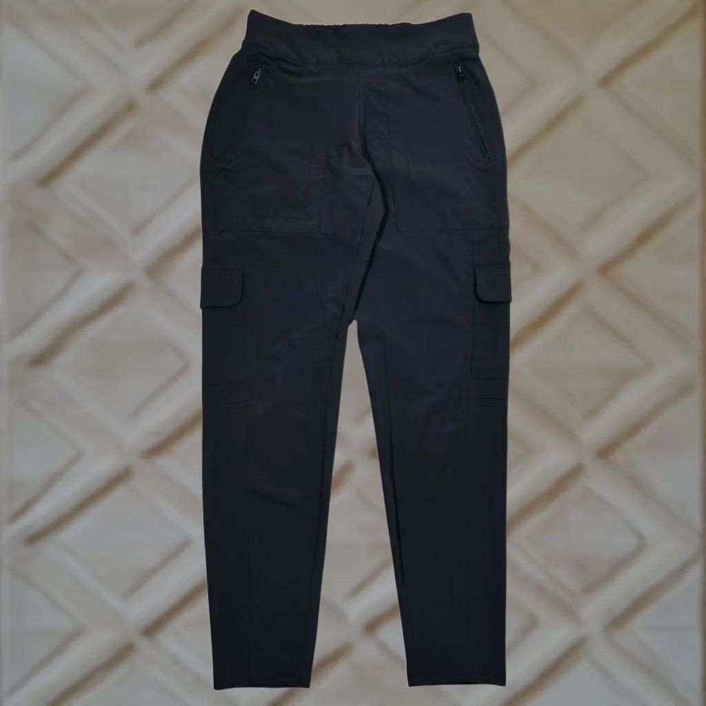 Athleta Athleta Trekkie North Jogger Pants Cargo Pockets Black Womens 2 Size 26" / US 2 / IT 38 - 1 Thumbnail