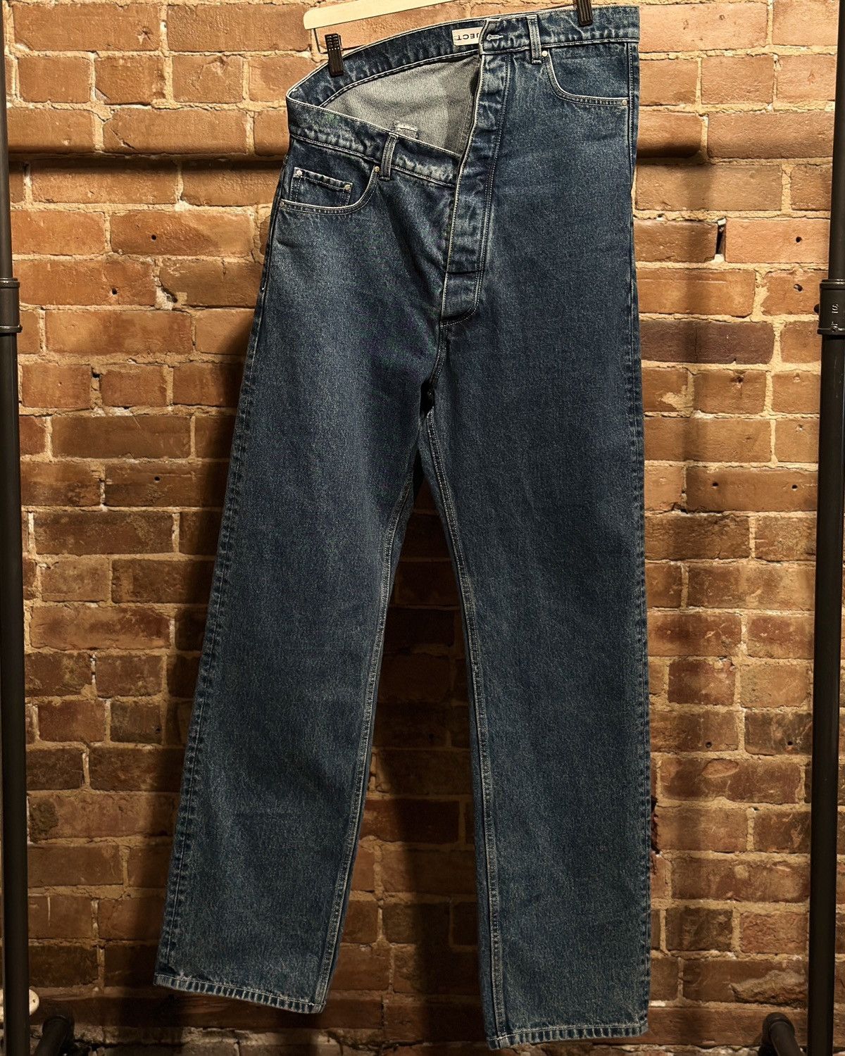 Y/Project Y-Project Asymmetrical Jeans Size US 32 / EU 48 - 1 Thumbnail
