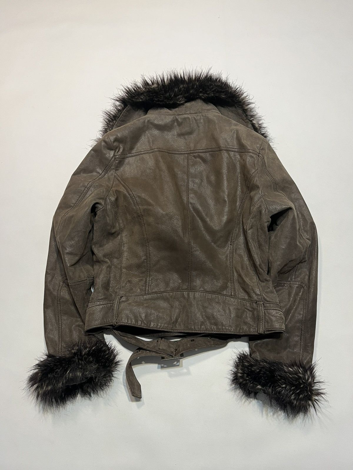 If Six Was Nine Miss Sixty Y2K Fur Jacket ifsixwasnine LGB styled Japan Size M / US 6-8 / IT 42-44 - 5 Thumbnail