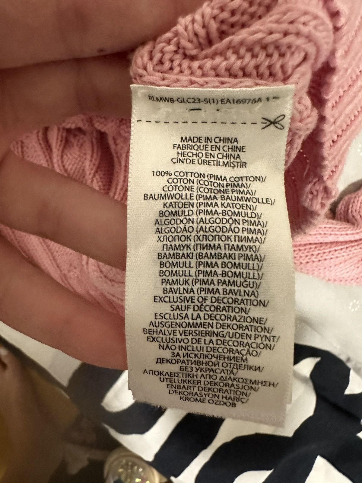 Polo Ralph Lauren Polo Ralph Lauren pink cable knit sweater Size M / US 6-8 / IT 42-44 - 4 Thumbnail