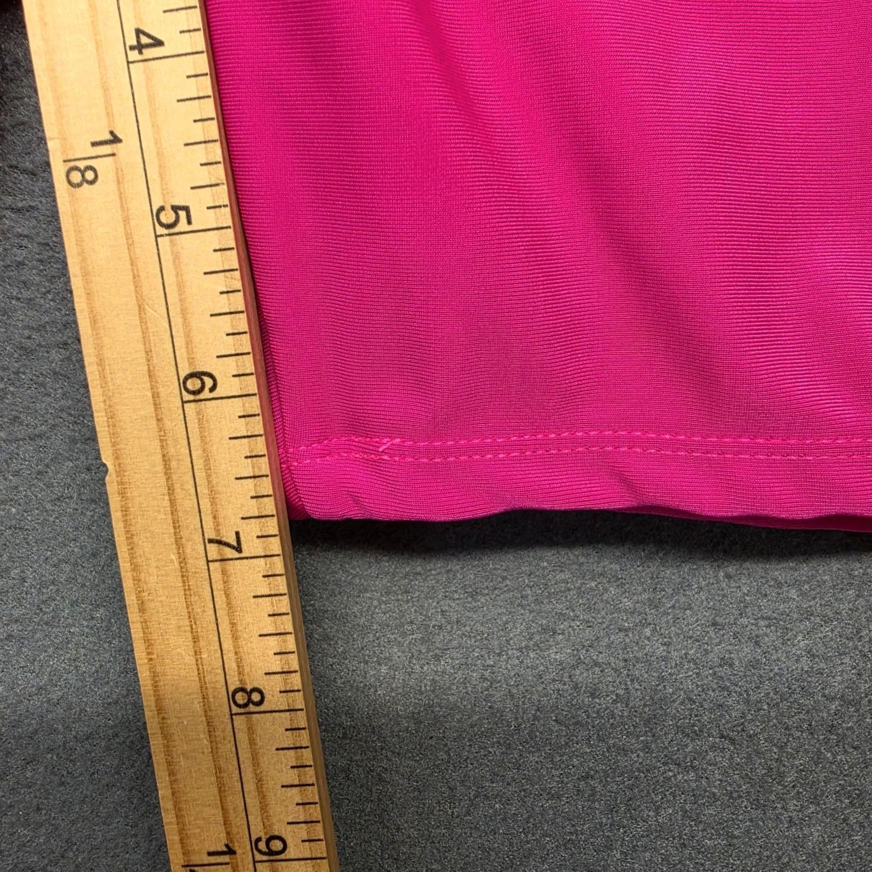Vintage Womens Pink Tropical Swim Cover Up Shorts Plus Size Beach Lounge Pull On 5XL Size 40" / US 18 - 5 Thumbnail