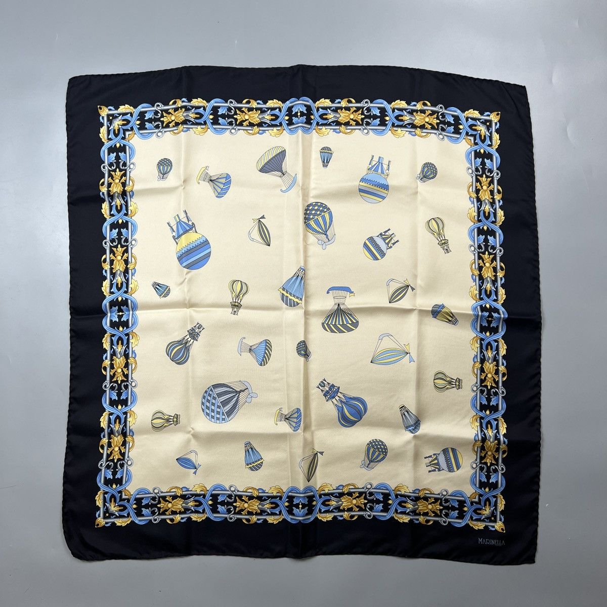 E. Marinella E. Marinella Napoli Balloons Silk Scarf (Y0598) Size ONE SIZE - 2 Thumbnail