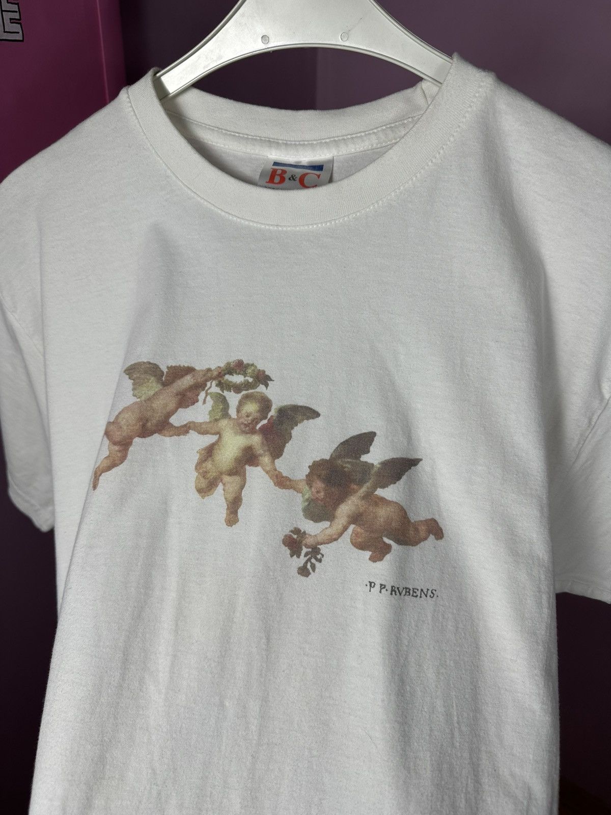 Other Peter Paul Rubens Angels Painting Art B&C Vintage T-Shirt Size US S / EU 44-46 / 1 - 8 Thumbnail