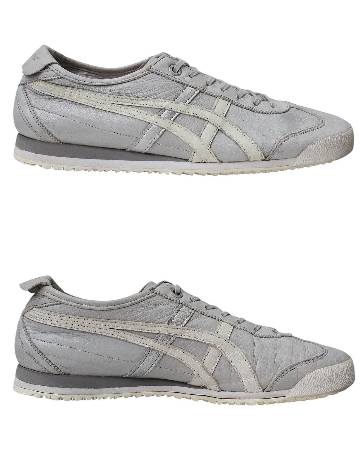 Asics × Onitsuka Tiger × Vintage ONITSUKA TIGER MEXICO 66 DELUXE – GREY LEATHER Size US 6 / EU 39 - 1 Thumbnail