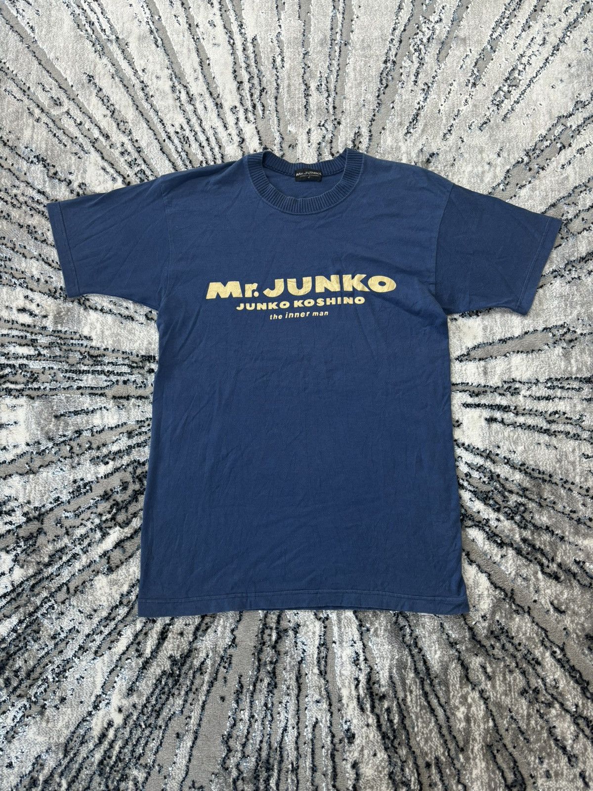 Japanese Brand Mr. Junko Big Logo T shirt Japanese Designer Archive Tee 90s Size US L / EU 52-54 / 3 - 1 Thumbnail