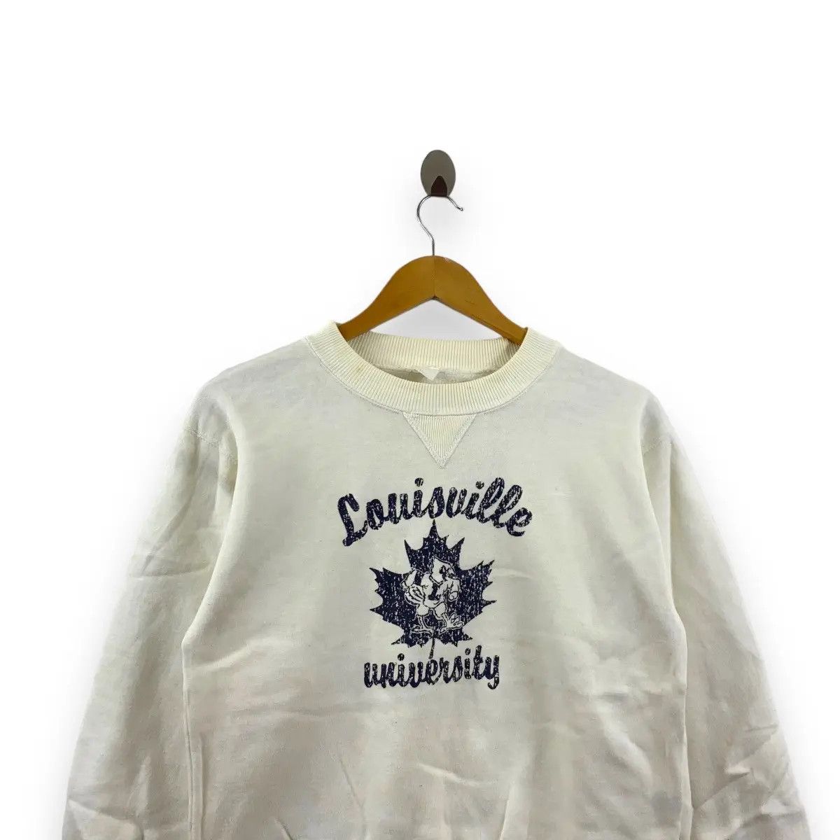Vintage Vintage LOUISVILLE UNIVERSITY Collegiate Sweatshirt Size M / US 6-8 / IT 42-44 - 2 Thumbnail