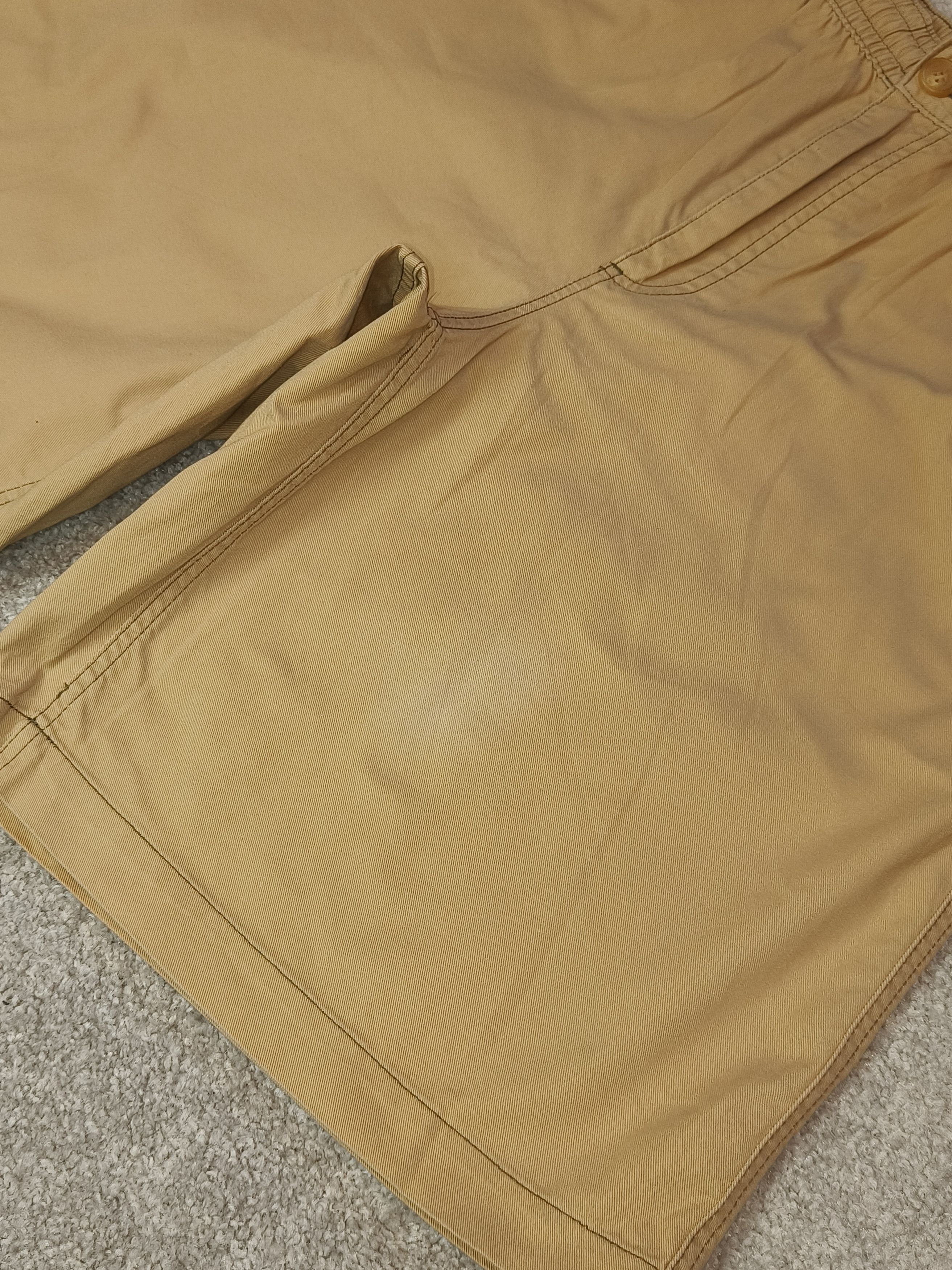 Marni × Uniqlo Uniqlo x MARNI Wide Fit Beige Boxy Shorts Size US 32 / EU 48 - 3 Thumbnail
