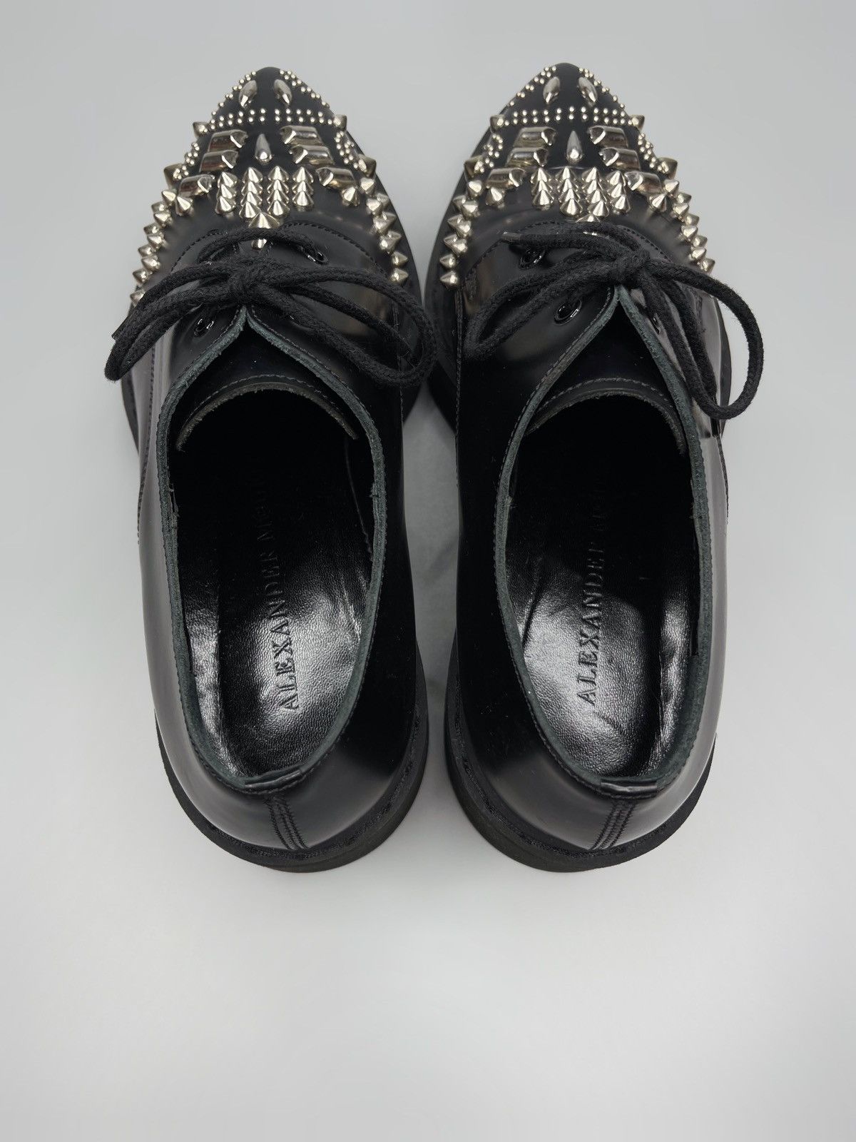 Alexander McQueen Alexander McQueen Studded Platform Shoes Size US 5.5 / EU 38 - 3 Thumbnail