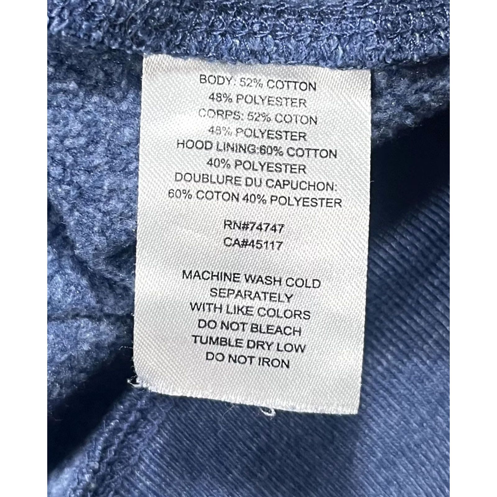 Bass Pro Shops Bass Pro Shops Hoodie Mens 2XL Blue Pullover Kangaroo Pocket Graphic Print Hooded Fisherman Outdoor Logo Mens Size US XXL / EU 58 / 5 - 7 Thumbnail