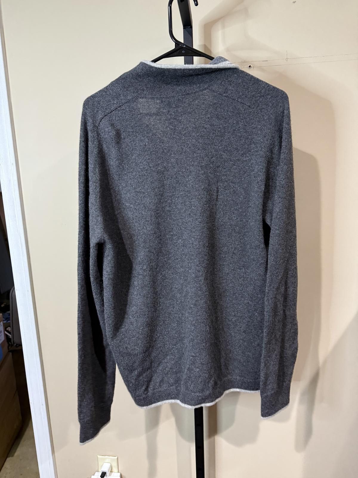 Patagonia Patagonia Sweater Cashmere 1/4 Zip Sweater Charcoal Grey M Size US M / EU 48-50 / 2 - 7 Thumbnail