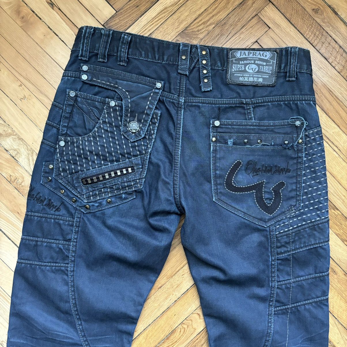 20471120 × Japanese Brand × Vintage Vintage Y2K Japanese Denim Jeans Size US 34 / EU 50 - 4 Thumbnail