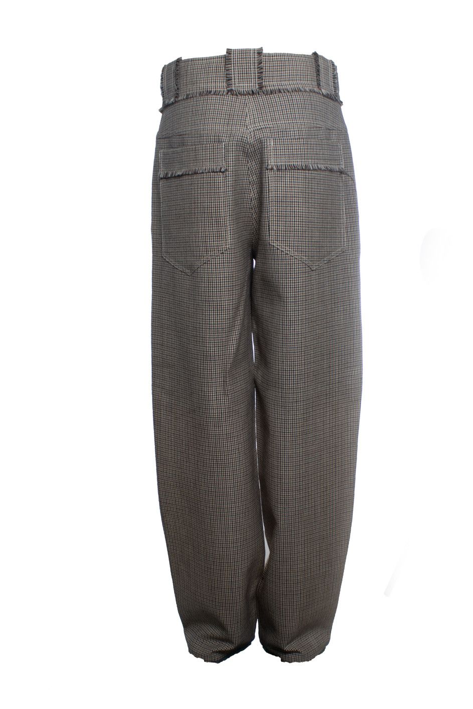 Other Veronique Leroy, pied de poule pantalon Size 28" / US 6 / IT 42 - 2 Thumbnail