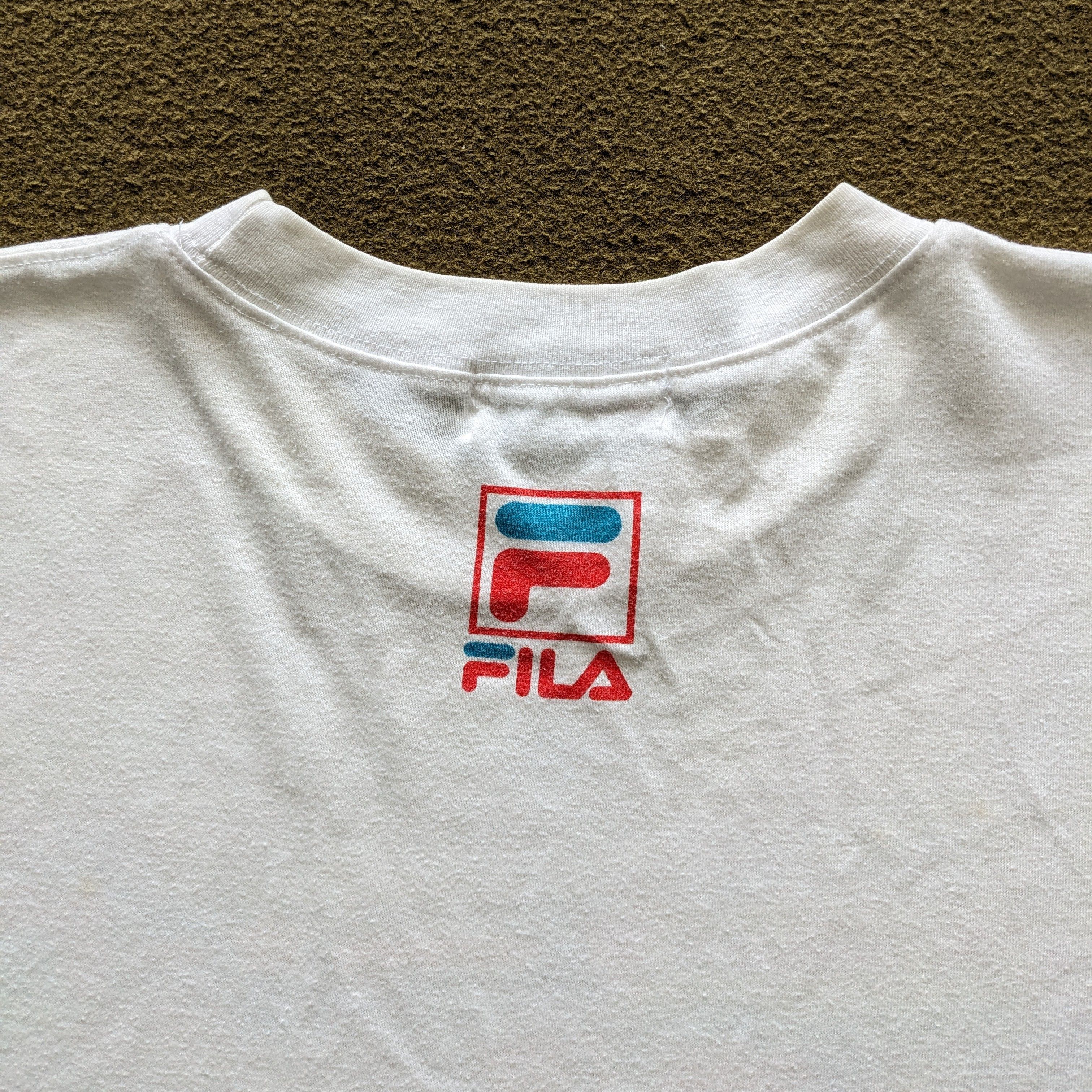 Vintage Vintage FILA Sportswear Brand T-shirt Size US XL / EU 56 / 4 - 4 Thumbnail