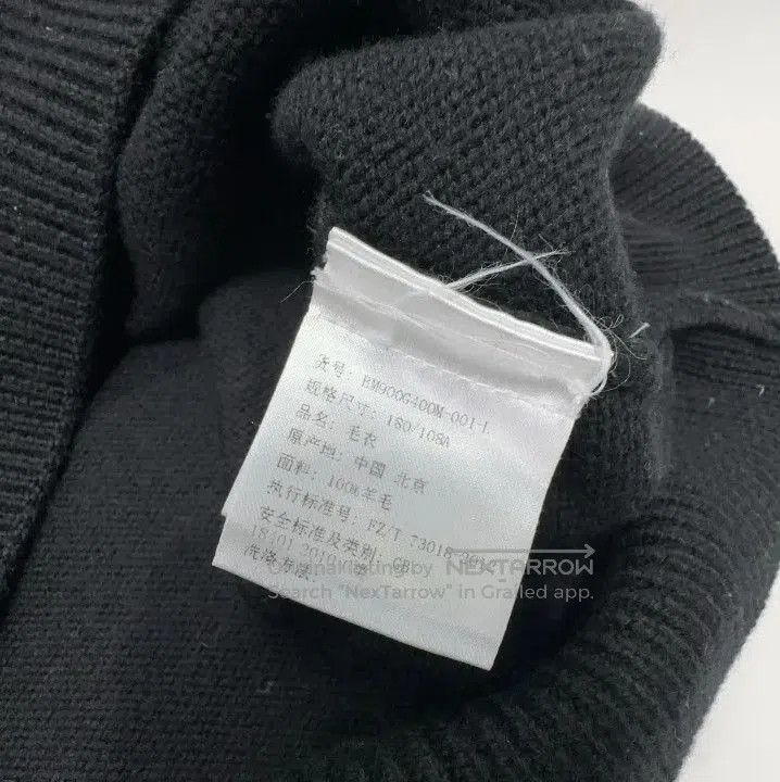 Givenchy Givenchy Men's Ribbon Heavyweight Round Neck Sweater. Size US L / EU 52-54 / 3 - 2 Thumbnail