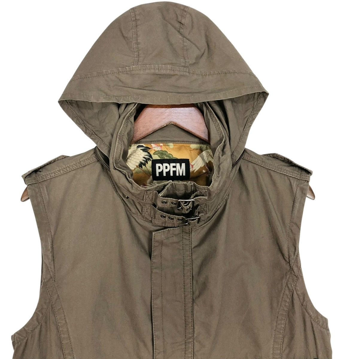 PPFM Vintage PPFM Vest Jacket Hoodie Japanese Brand Streetwear Size US S / EU 44-46 / 1 - 5 Thumbnail