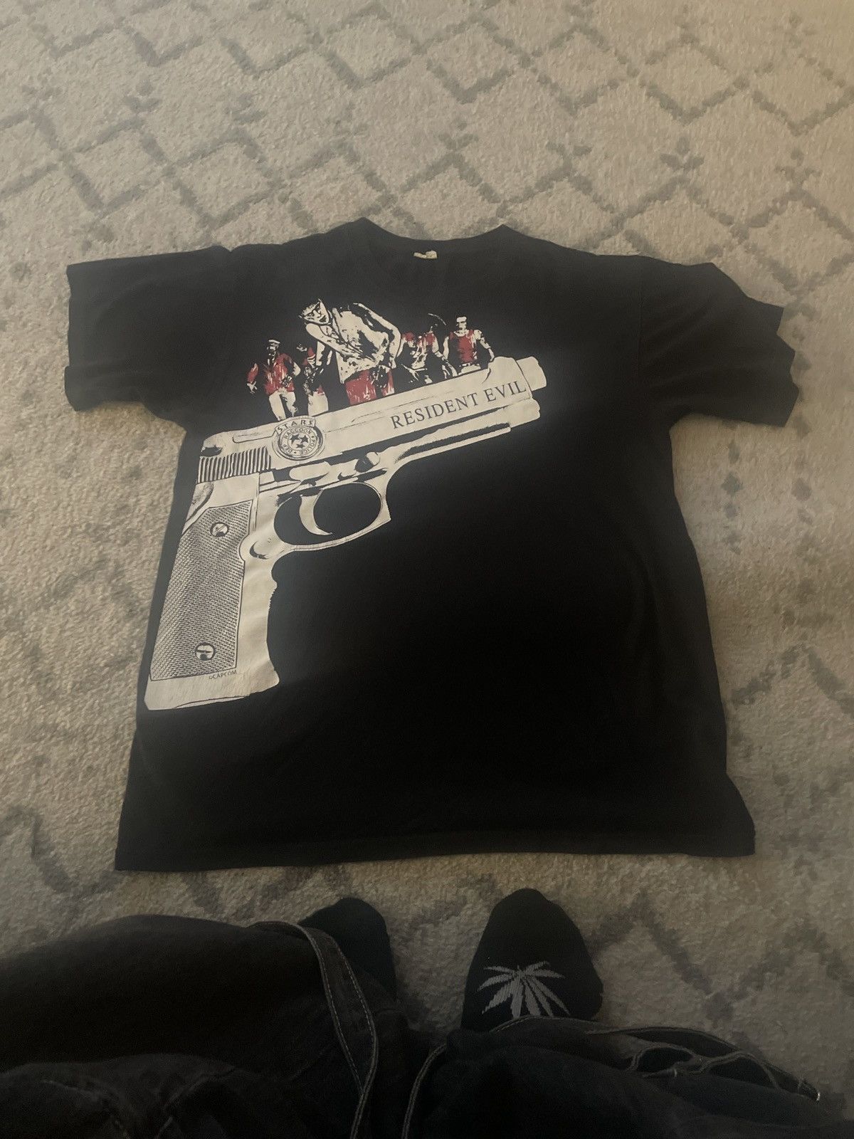 Vintage Resident Evil 1 Promotional Tee Size US L / EU 52-54 / 3 - 1 Thumbnail
