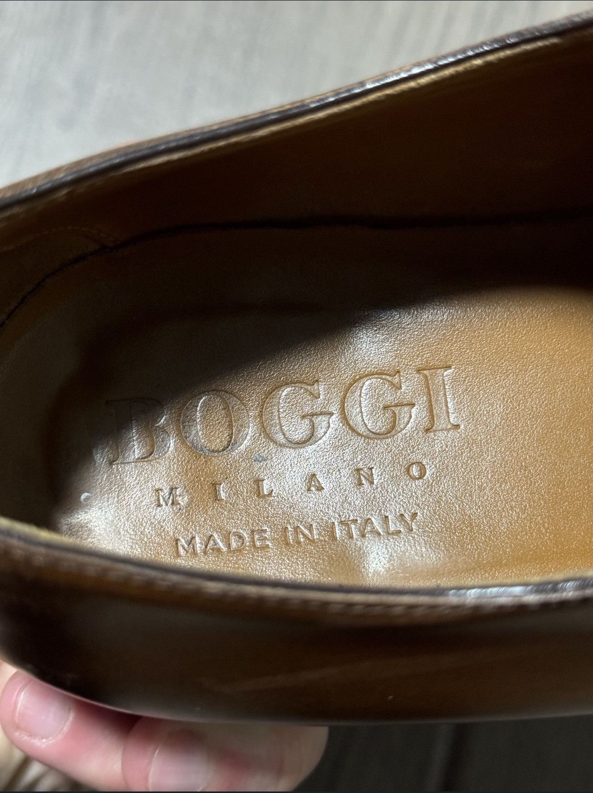 Boggi Boggi milano leather oxford shoes classic formal size 44 Size US 10.5 / EU 43-44 - 6 Thumbnail